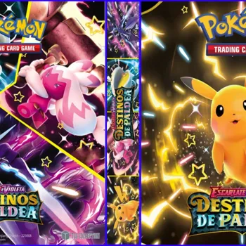 Álbum (Fichário) 3 Argolas Pokémon: EV Destinos de Paldea