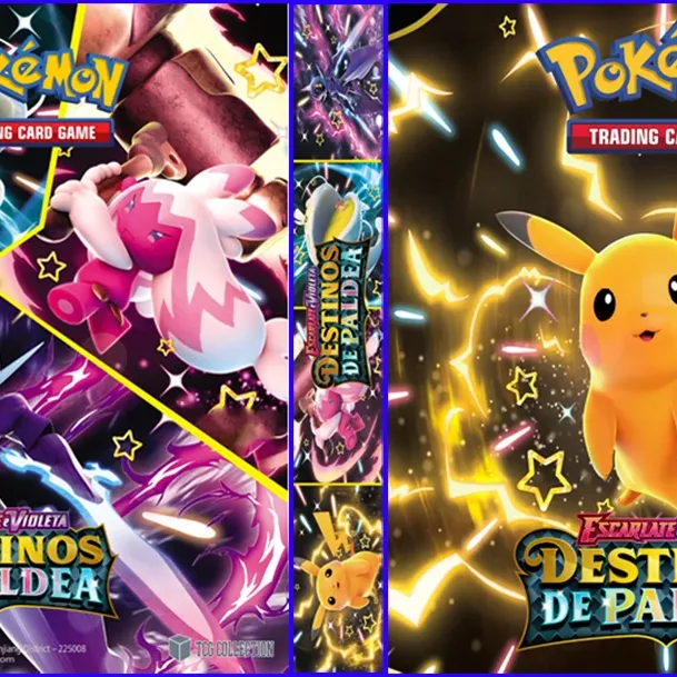 Álbum (Fichário) 3 Argolas Pokémon: EV Destinos de Paldea