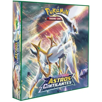 Álbum (Fichário) 3 Argolas Pokémon: EE Astros Cintilantes