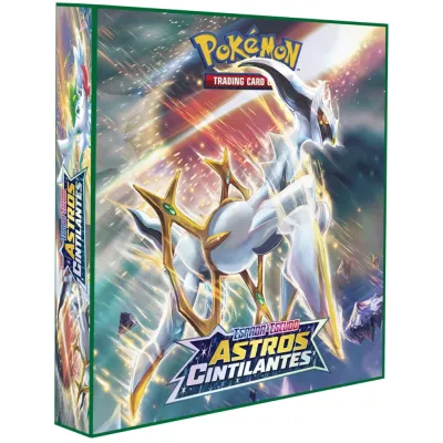 Álbum (Fichário) 3 Argolas Pokémon: EE Astros Cintilantes