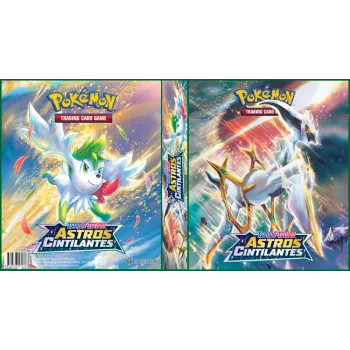 Álbum (Fichário) 3 Argolas Pokémon: EE Astros Cintilantes