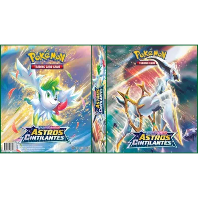 Álbum (Fichário) 3 Argolas Pokémon: EE Astros Cintilantes