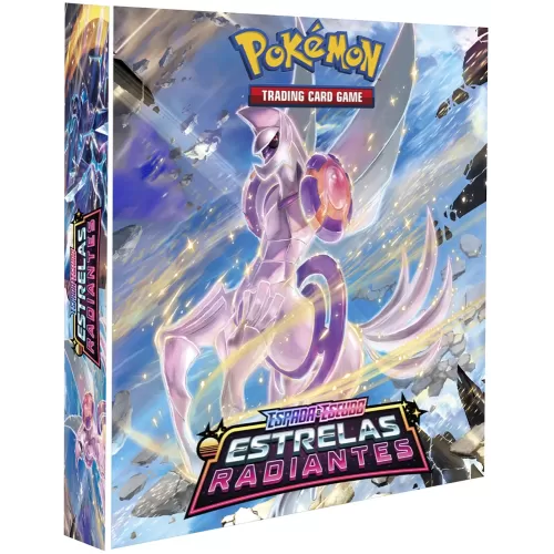 Álbum (Fichário) 4 Argolas Pokémon: EE Estrelas Radiantes