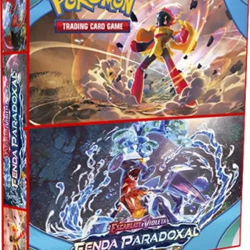 Álbum (Fichário) 3 Argolas Pokémon: EV Fenda Paradoxal