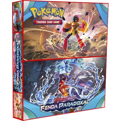 Álbum (Fichário) 3 Argolas Pokémon: EV Fenda Paradoxal