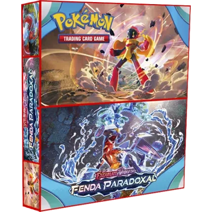 Álbum (Fichário) 3 Argolas Pokémon: EV Fenda Paradoxal