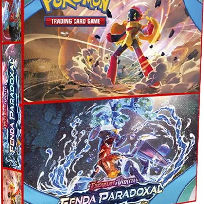 Álbum (Fichário) 3 Argolas Pokémon: EV Fenda Paradoxal