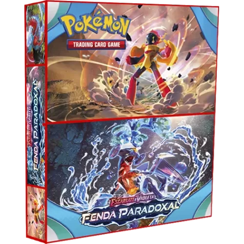 Álbum (Fichário) 3 Argolas Pokémon: EV Fenda Paradoxal