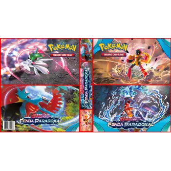 Álbum (Fichário) 3 Argolas Pokémon: EV Fenda Paradoxal