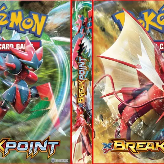 Álbum (Fichário) 4 Argolas Pokémon: XY BreakPoint 01