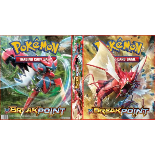 Álbum (Fichário) 4 Argolas Pokémon: XY BreakPoint 01
