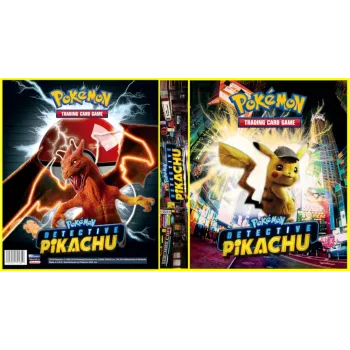 Álbum (Fichário) 3 Argolas Pokémon: Detetive Pikachu