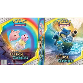 Álbum (Fichário) 4 Argolas Pokémon: SL Eclipse Cósmico