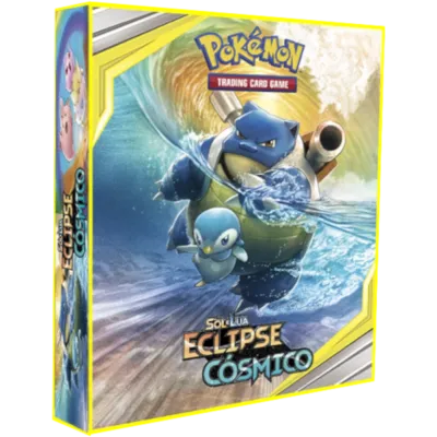 Álbum (Fichário) 4 Argolas Pokémon: SL Eclipse Cósmico