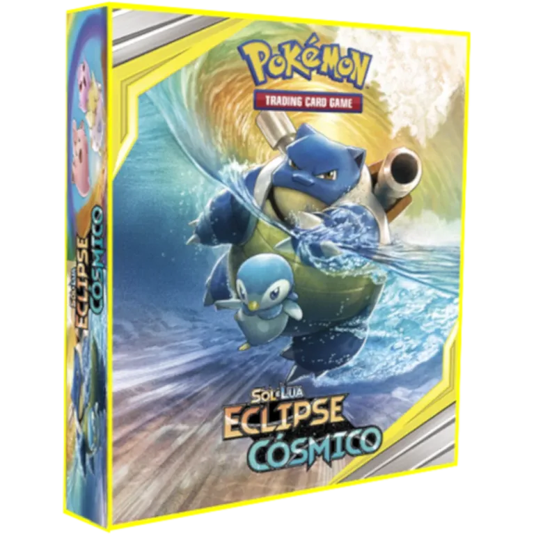 Álbum (Fichário) 4 Argolas Pokémon: SL Eclipse Cósmico