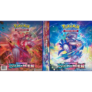 Álbum (Fichário) 4 Argolas Pokémon: EE Estilos de Batalha Álbum (Fichário) 4 Argolas Pokémon: EE Estilos de Batalha