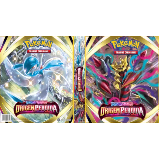 Álbum (Fichário) 3 Argolas Pokémon: EE Origem Perdida
