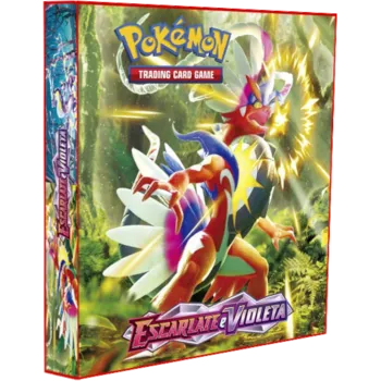 Álbum (Fichário) 4 Argolas Pokémon: Escarlate e Violeta Álbum (Fichário) 4 Argolas Pokémon: Escarlate e Violeta