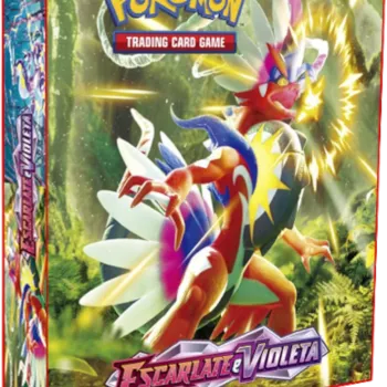 Álbum (Fichário) 4 Argolas Pokémon: Escarlate e Violeta