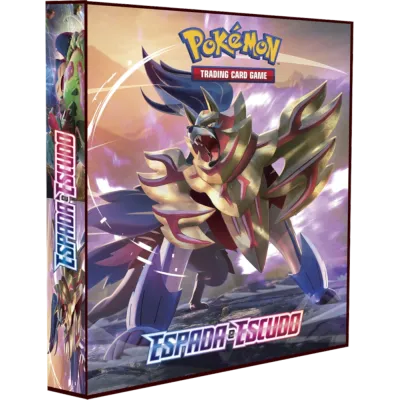Álbum (Fichário) 3 Argolas Pokémon: Espada e Escudo