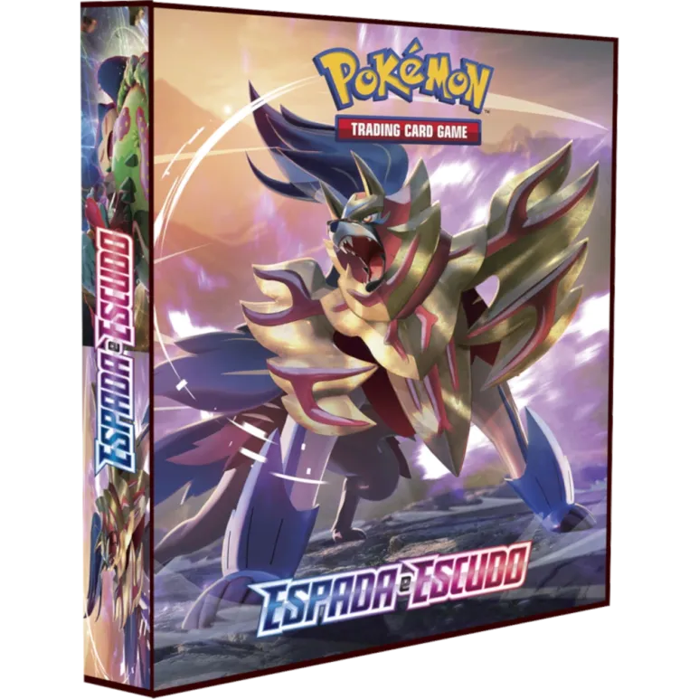 Álbum (Fichário) 3 Argolas Pokémon: Espada e Escudo