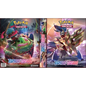 Álbum (Fichário) 3 Argolas Pokémon: Espada e Escudo