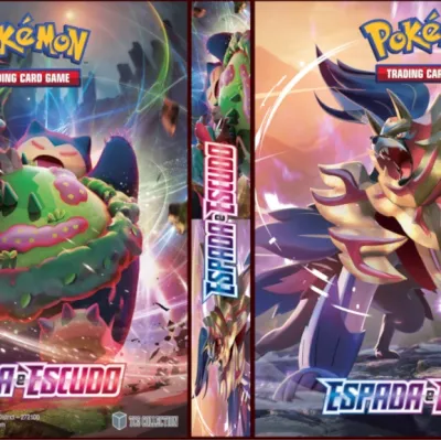 Álbum (Fichário) 3 Argolas Pokémon: Espada e Escudo