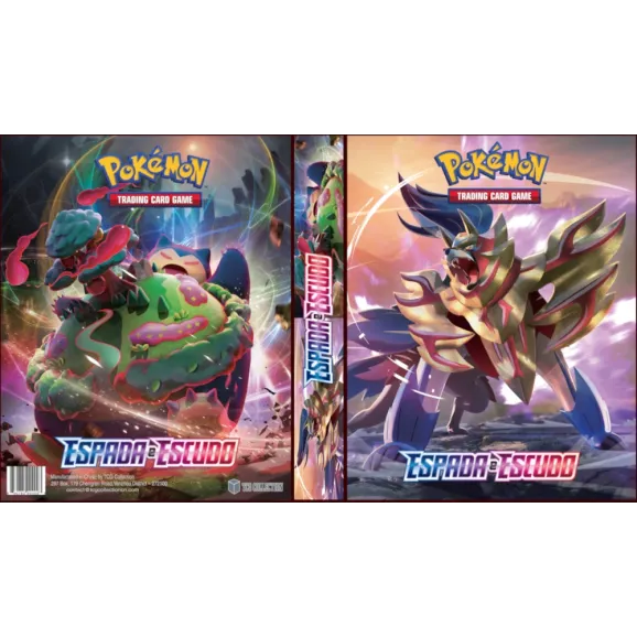 Álbum (Fichário) 3 Argolas Pokémon: Espada e Escudo