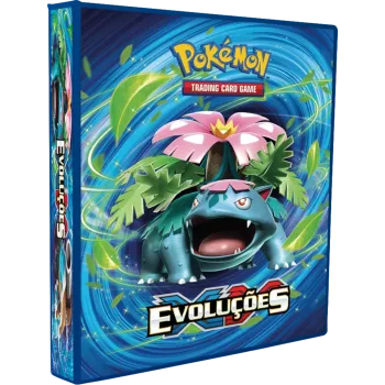 Álbum (Fichário) 3 Argolas Pokémon: Evoluções