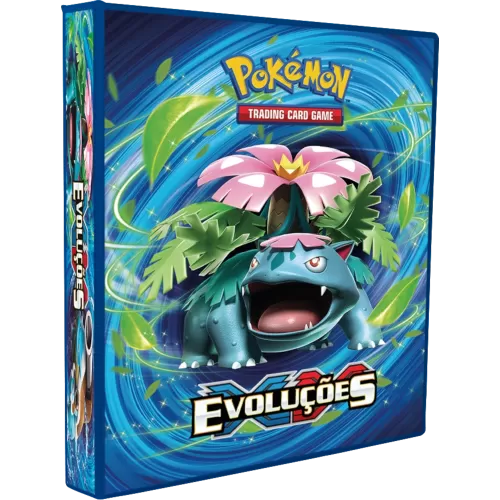 Álbum (Fichário) 3 Argolas Pokémon: Evoluções