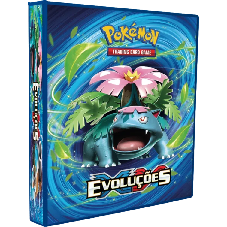Álbum (Fichário) 3 Argolas Pokémon: Evoluções