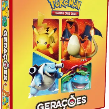 Álbum (Fichário) 3 Argolas Pokémon: Gerações