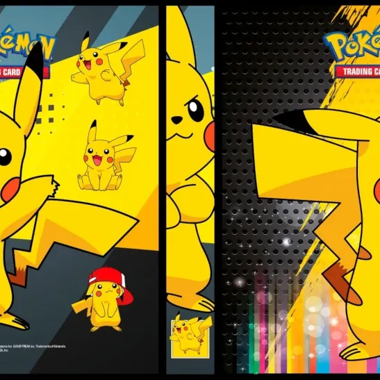 Álbum (Fichário) 3 Argolas Pokémon: Pikachu