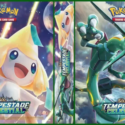 Álbum (Fichário) 3 Argolas Pokémon: SL Tempestade Celestial