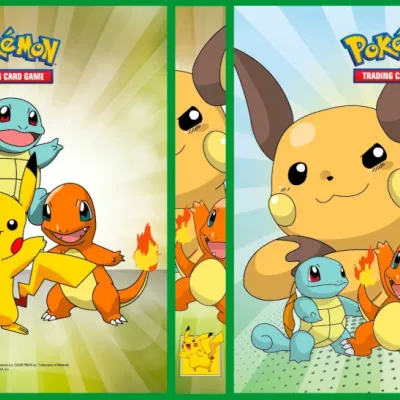 Álbum (Fichário) 4 Argolas Pokémon: Turma do Pikachu