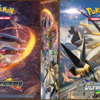 Álbum (Fichário) 4 Argolas Pokémon: SL Ultra Prisma