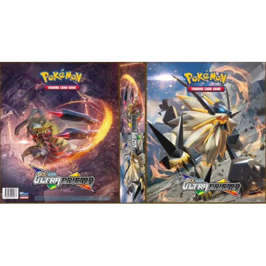 Álbum (Fichário) 4 Argolas Pokémon: SL Ultra Prisma