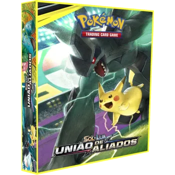 Álbum (Fichário) 4 Argolas Pokémon: SL União de Aliados