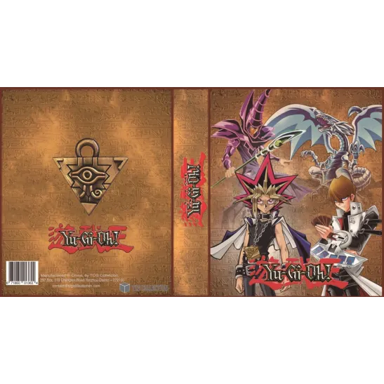 Álbum (Fichário) 3 Argolas Yu-Gi-Oh!: Yugi Muto x Seto Kaiba
