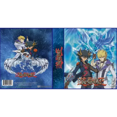 Álbum (Fichário) 3 Argolas Yu-Gi-Oh!: Yusei x Jack Atlas