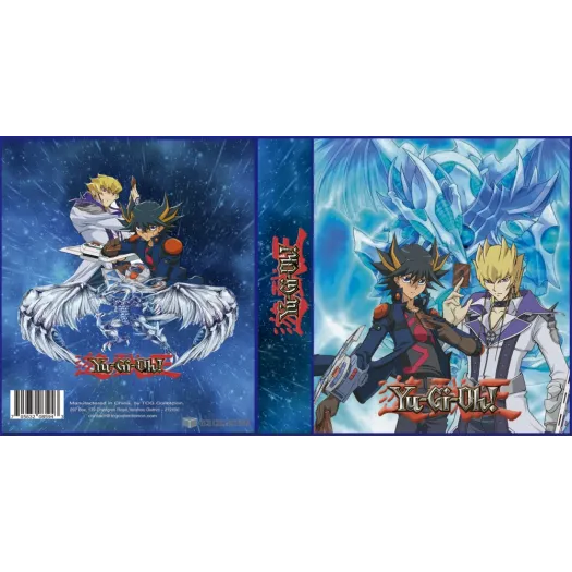 Álbum (Fichário) 3 Argolas Yu-Gi-Oh!: Yusei x Jack Atlas