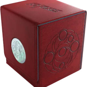 Deck Box Keyforge - Deck Vault Vermelha