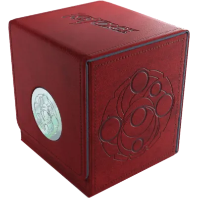 Deck Box Keyforge - Deck Vault Vermelha Deck Box Keyforge - Deck Vault Vermelha