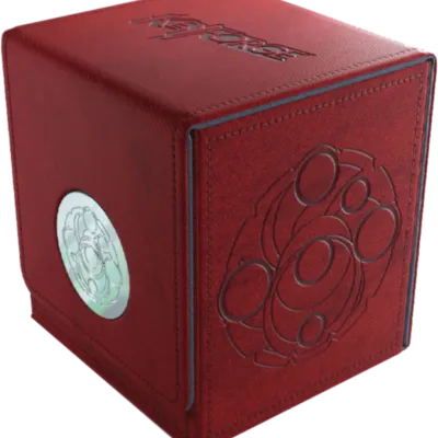 Deck Box Keyforge - Deck Vault Vermelha Deck Box Keyforge - Deck Vault Vermelha