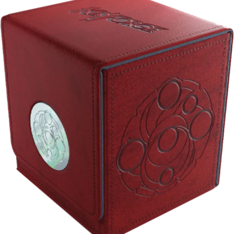 Deck Box Keyforge - Deck Vault Vermelha Deck Box Keyforge - Deck Vault Vermelha