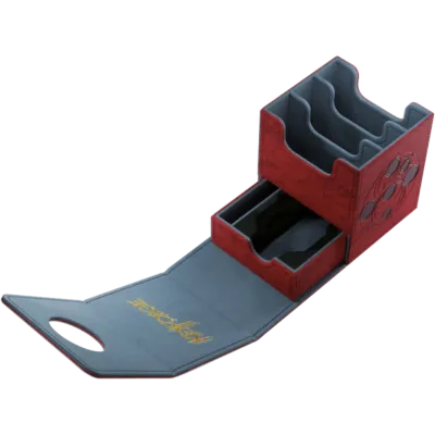 Deck Box Keyforge - Deck Vault Vermelha Deck Box Keyforge - Deck Vault Vermelha