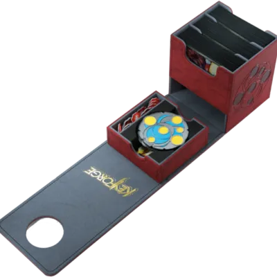 Deck Box Keyforge - Deck Vault Vermelha Deck Box Keyforge - Deck Vault Vermelha