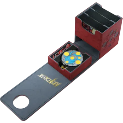 Deck Box Keyforge - Deck Vault Vermelha Deck Box Keyforge - Deck Vault Vermelha