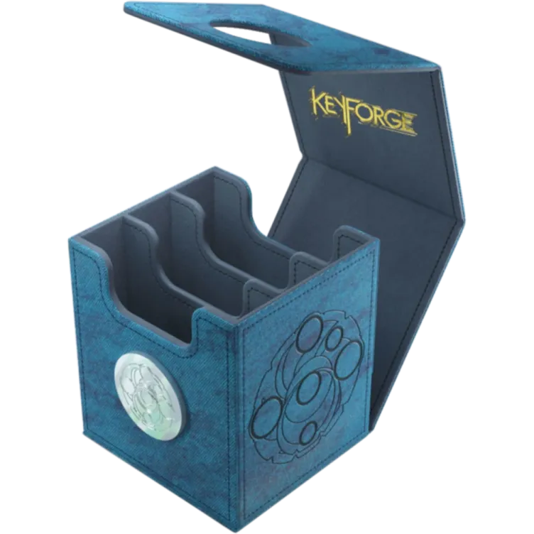 Deck Box Keyforge - Deck Vault Azul Deck Box Keyforge - Deck Vault Azul