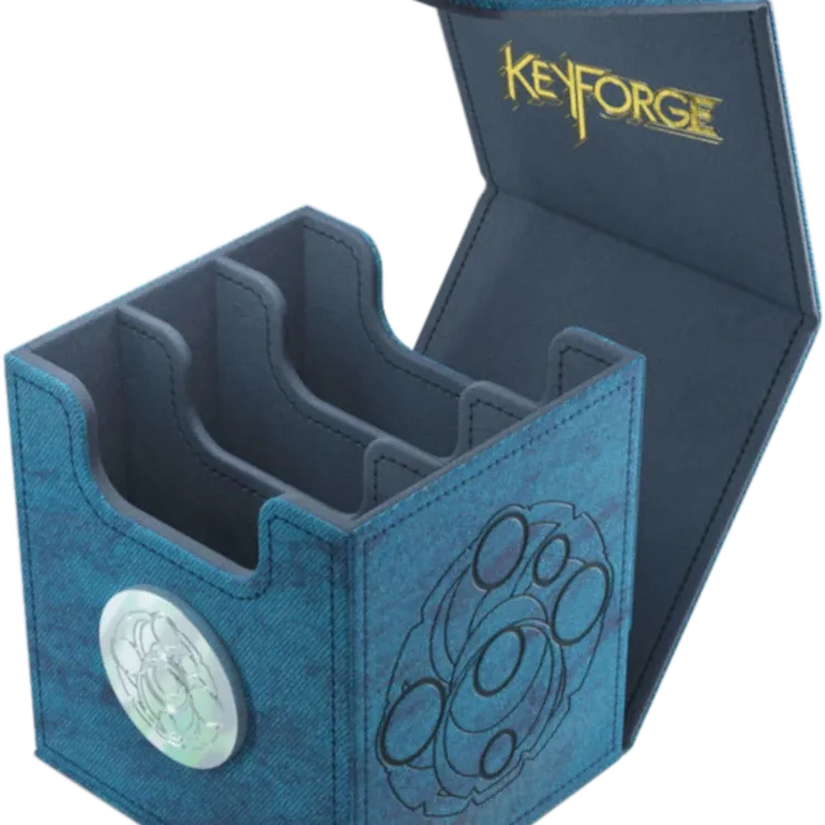 Deck Box Keyforge - Deck Vault Azul Deck Box Keyforge - Deck Vault Azul